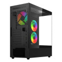 Savio SIGMA X1 computer case Midi Tower Black