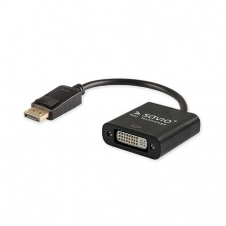 Savio CL-90/B Adapter Display Port do VGA 0.2 m DisplayPort VGA (D-Sub)