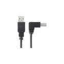 Renkforce RF-4613068 USB cable USB 2.0 0.5 m USB A USB B Black