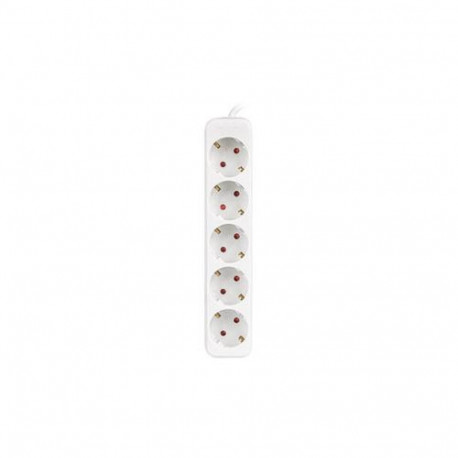 Lanberg PS0-05F-0300-W power extension 3 m 5 AC outlet(s) Indoor White