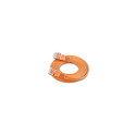 SLIM Patchcords PKW-STP-SLIM-KAT6 0.25 OR networking cable Orange 0.25 m Cat6 U/FTP (STP)