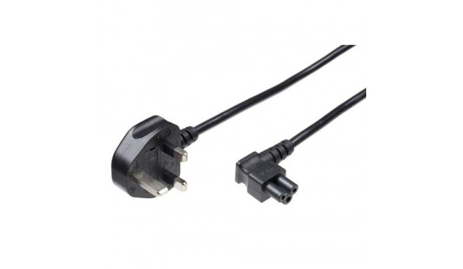 Microconnect PE090818A power cable Black 1.8 m Power plug type G C5 coupler