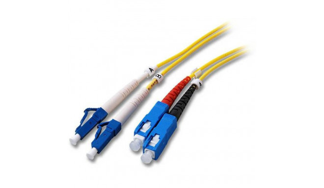 EFB Elektronik O0360.2 fibre optic cable 2 m LC SC OS2 Yellow