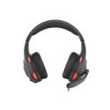 GENESIS Radon 210 Headset Wired Head-band Gaming USB Type-A Black, Red