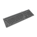 NATEC DISCUS 2 keyboard Home/Office USB QWERTY US International Black