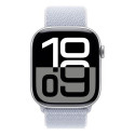 Apple Watch Series 10 OLED 46 mm Digital 416 x 496 pixels Touchscreen 4G Silver Wi-Fi GPS (satellite