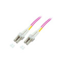 Alcasa 10m LC/LC InfiniBand/fibre optic cable Violet