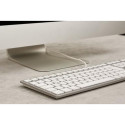 CHERRY KC 6000C FOR MAC keyboard Universal USB QWERTY Nordic Silver
