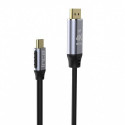Inca ITCD-02TX HDMI cable 2 m HDMI Type A (Standard) USB Type-C Black