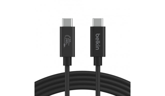 Belkin INZ004BT2MBK USB cable USB4 Gen 2x2 2 m USB C Black