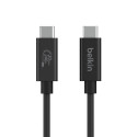 Belkin INZ004BT2MBK USB cable USB4 Gen 2x2 2 m USB C Black