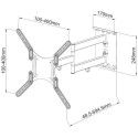 Techly 23-55 Universal LCD TV Wall Mount Bracket Black&quot; ICA-PLB 136M