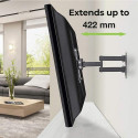Techly 32-55&quot; Universal LCD TV Wall Mount Bracket Black