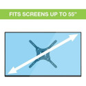 Techly 32-55&quot; Universal LCD TV Wall Mount Bracket Black