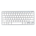 Inca IBK-569BT keyboard Home Bluetooth Metallic, Silver