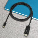 Techly IADAP-USBC-HDMI5TY video cable adapter 5 m USB Type-C HDMI Type A (Standard) Black