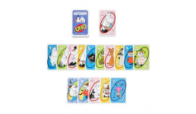 Games UNO Moomin Card Game for Kids, Adults &amp; Family Night with Deck Inspired by the Series