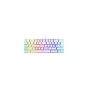 Deltaco GAM-075-W keyboard Gaming USB Nordic White