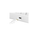 Deltaco GAM-075-W keyboard Gaming USB Nordic White