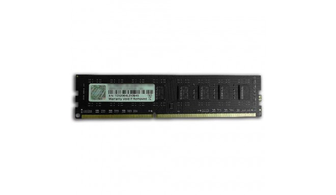 G.Skill Value F3-1600C11S-4GNT memory module 4 GB 1 x 4 GB DDR3 1600 MHz