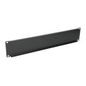 Extralink Front Blank Panel 2U 19" Black