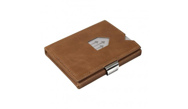 EXENTRI EX 007 wallet/card case/travel document holder Sand Genuine leather