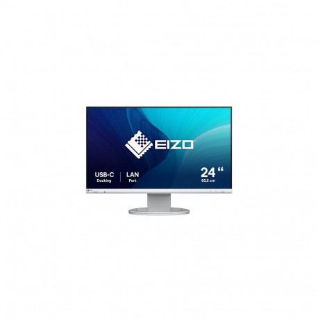 EIZO FlexScan EV2490-WT computer monitor 60.5 cm (23.8") 1920 x 1080 pixels Full HD LCD Whi