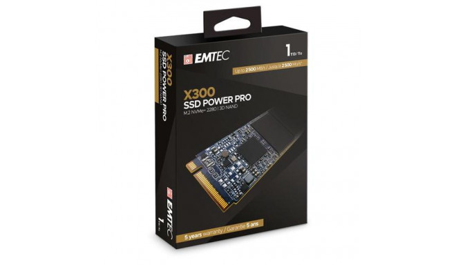 Emtec X300 1 TB M.2 PCI Express 3.0 NVMe 3D NAND