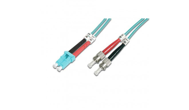 Digitus Fiber Optic Multimode Patch Cord, OM 3, LC / ST