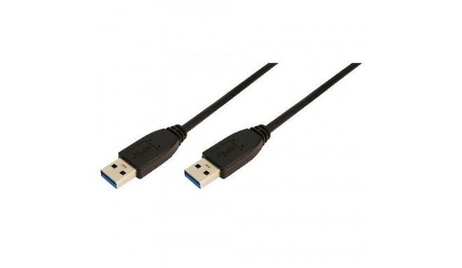 LogiLink CU0038 USB cable USB 3.2 Gen 1 (3.1 Gen 1) 1 m USB A Black