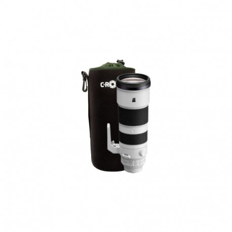 C-Rope CRP-LNB-XXX-BLK-2 camera lens case/cover Black, Green Fleece, Neoprene Pouch case