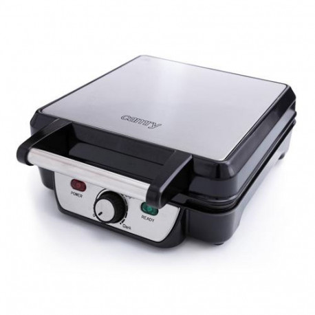 Camry | Waffle maker | CR 3025 | 1150 W | Number of pastry 4 | Belgium | Black/Stainless steel