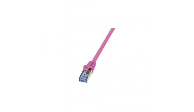 LogiLink Cat6a S/FTP, 2m networking cable Pink S/FTP (S-STP)