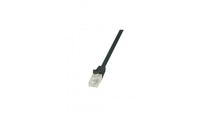 LogiLink 3m Cat.6 U/UTP RJ45 networking cable Black Cat6 U/UTP (UTP)