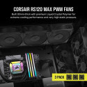 Corsair RS120 MAX Computer case Fan 12 cm Black 3 pc(s)
