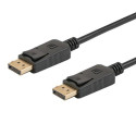 Savio CL-136 DisplayPort cable 2 m Black Savio CL-136 DisplayPort cable 2 m Black