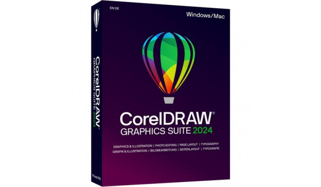 Corel CorelDraw Graphics Suite 2024 Graphic editor 1 license(s)