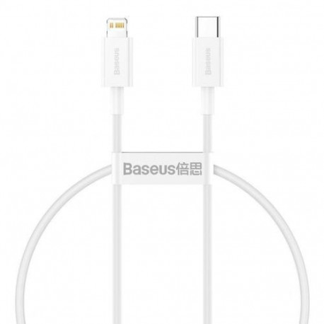 Baseus CATLYS-02 lightning cable 0.25 m White
