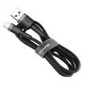 Baseus CALKLF-AG1 lightning cable 0.5 m Grey, Black