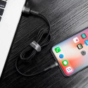 Baseus CALKLF-AG1 lightning cable 0.5 m Grey, Black