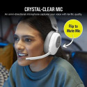 Corsair HS65 Headset Wireless Head-band Gaming Bluetooth White