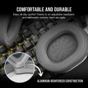 Corsair HS65 Headset Wireless Head-band Gaming Bluetooth White