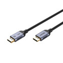UNITEK C1626GY01-3M DisplayPort cable Black, Grey