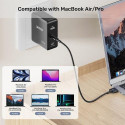 UNITEK C14121BK-2M power cable Black MagSafe 3 USB C