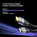 UNITEK C11086GY01-1.5M HDMI cable HDMI Type A (Standard) Black, Grey