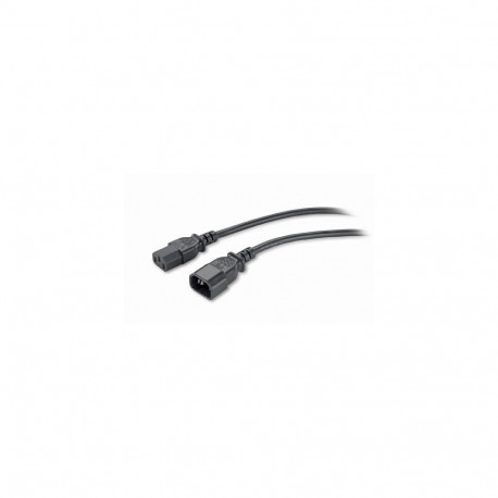 APC PWR Cord C13 - C14, 0.6 m Black 0.61 m C13 coupler C14 coupler