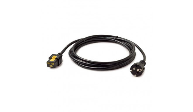APC Power Cord, Locking C19 to CEE/7 Schuko, 3.0m
