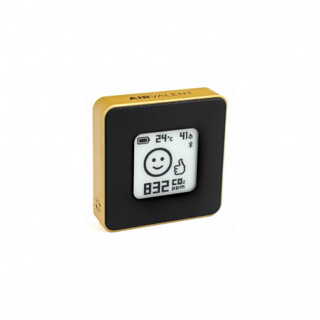 AIRVALENT AIRV-ELEG air quality meter Black
