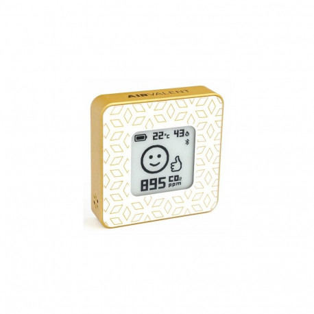 AIRVALENT AIRV-DIAM digital weather station Gold, White Battery