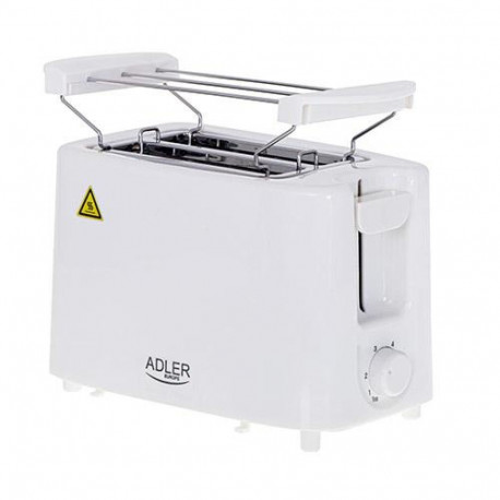 Adler AD 3223 toaster 2 slice(s) 750 W White